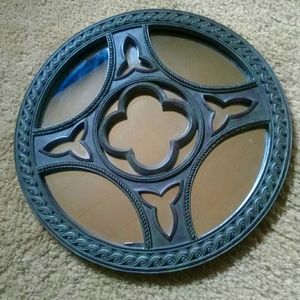 (2) Decorative mirrors with Boho Celtic design